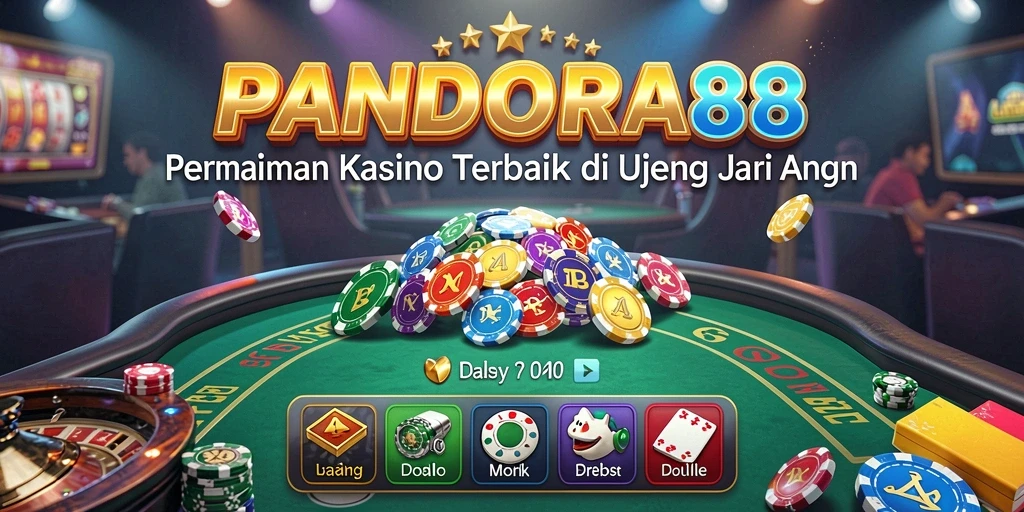 Tampilan gameplay menarik dari PANDORA88 dengan berbagai permainan Kasino.
