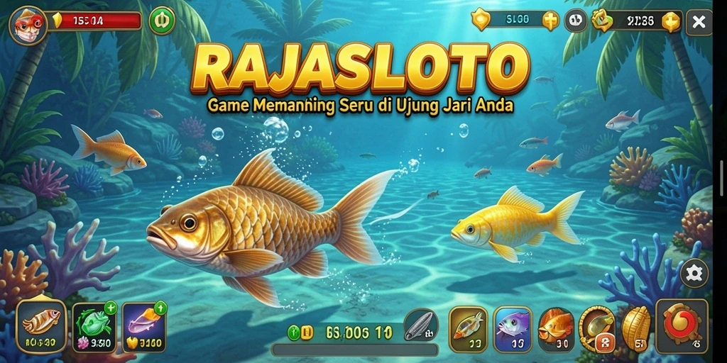 Tangkapan ikan yang menantang dalam gameplay RAJASLOTO