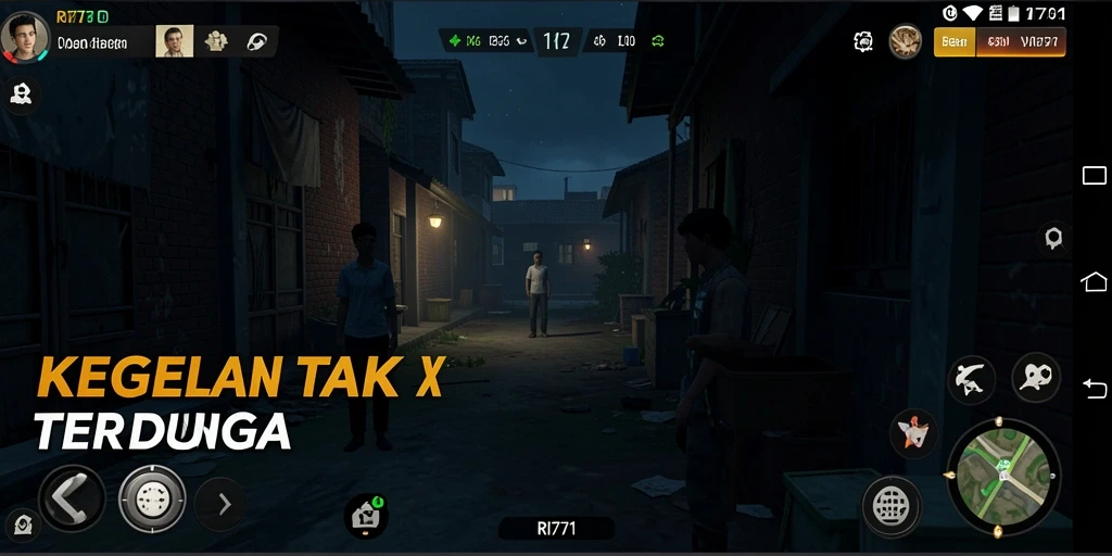 Tampilan menakutkan dalam gameplay RI771 yang mengguncang saraf.