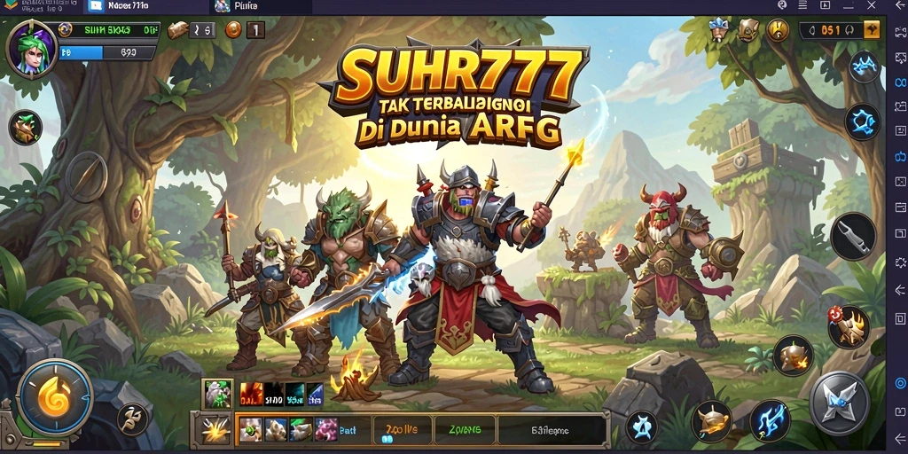Tampilan gameplay mendebarkan dalam dunia ARPG Suhu777.